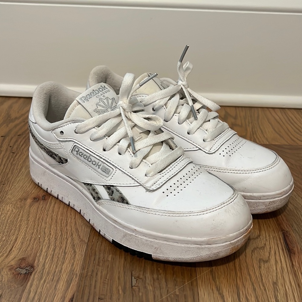 Reebok White Sneakers.